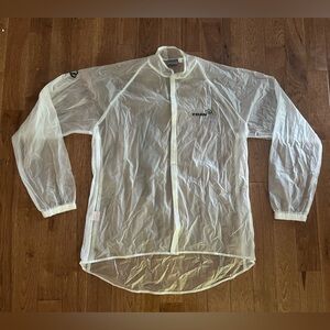 Trek Cycling Rain Jacket Clear Size XL